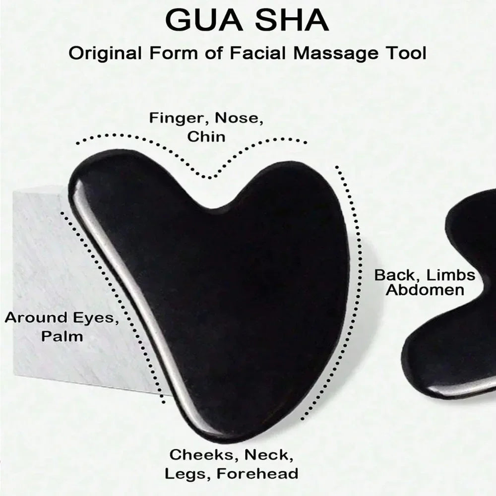 AuraHaven 3Pcs Face Roller Massage Kit