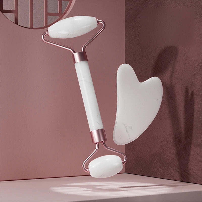AuraHaven Crystal Jade Roller